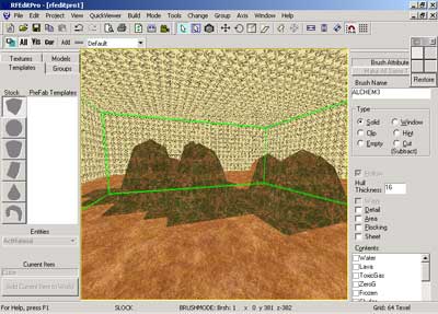 the same terrain textured in RFEditPro